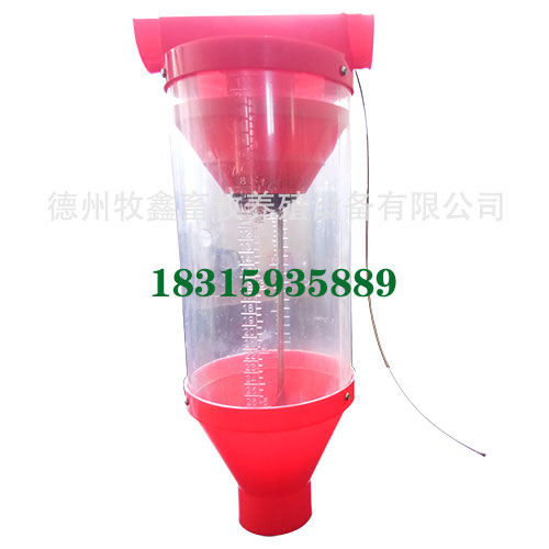 母猪定量杯安装与使用要点